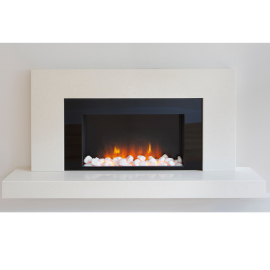 White Rock Minimalist Fireplace