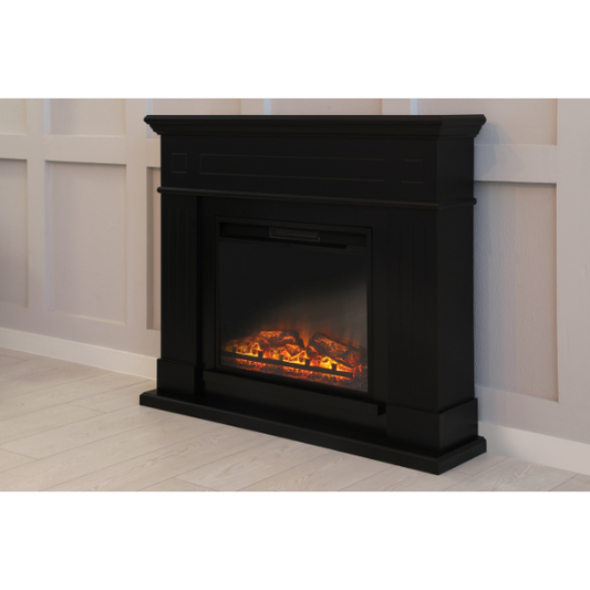 Manor In-Wall Fireplace Black